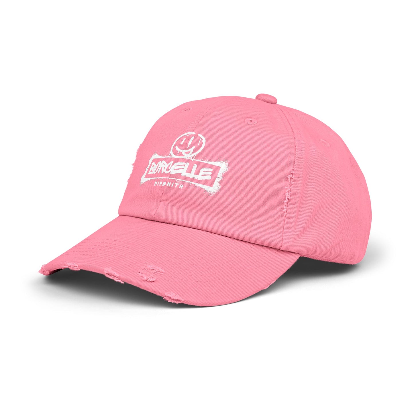 Distressed Cap with Fun Design, Casual Hat, Unisex Headwear, Trendy Accessory, Perfect Gift for All Occasions, Fun Statement Hat