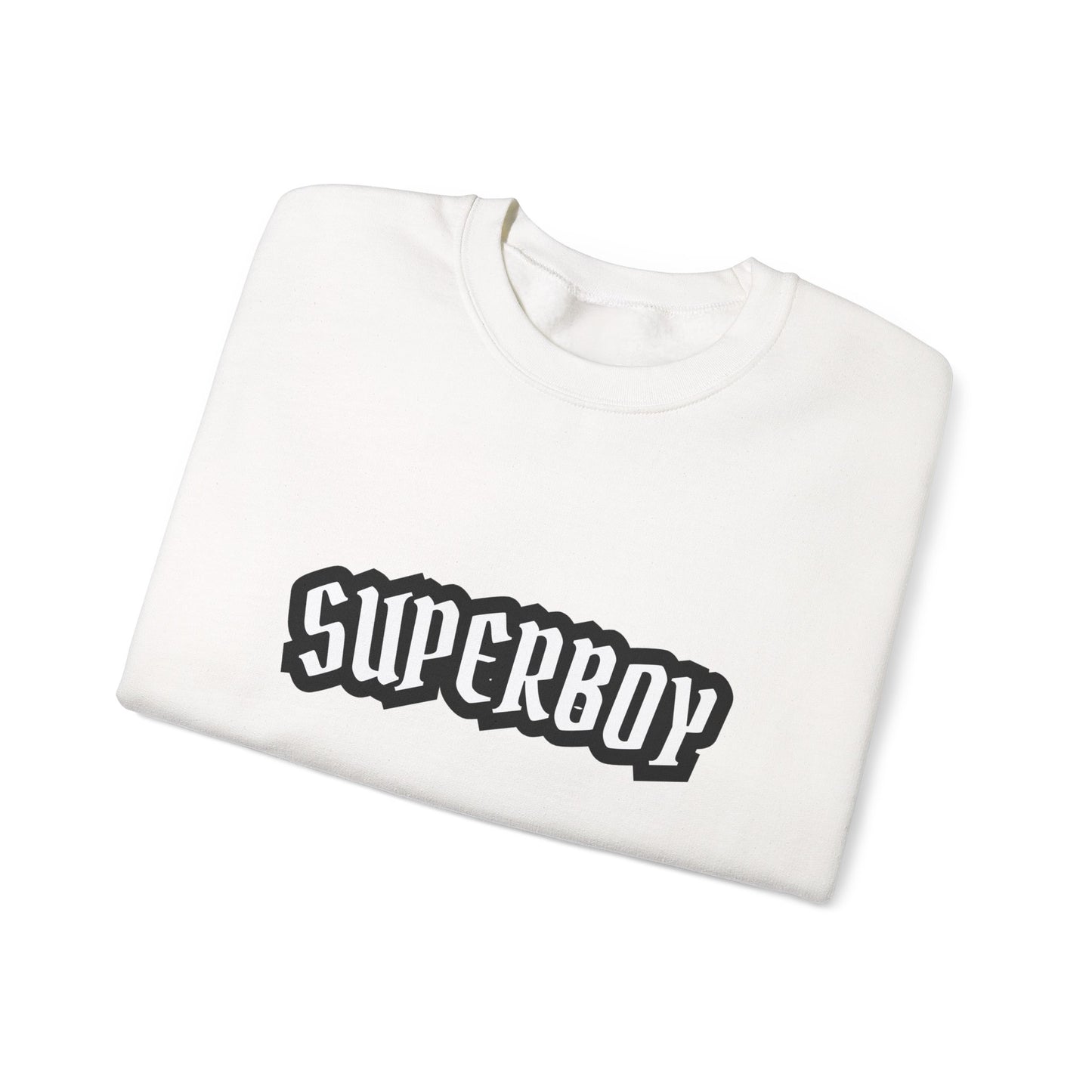 Superboy Unisex Heavy Blend Sweatshirt, Cozy Gift for Teens, Perfect for Casual Outfits, Great for Birthdays, Youth Sweatshirt, Trendy Wear
