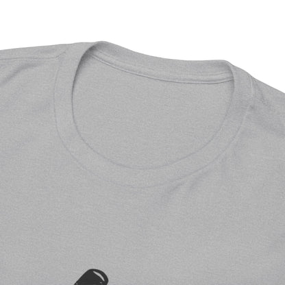 Inspirational Heavy Cotton Tee - "Never Give Up", Motivational Shirt, Gift for Personal Growth, Encouragement Tee, Casual Wear