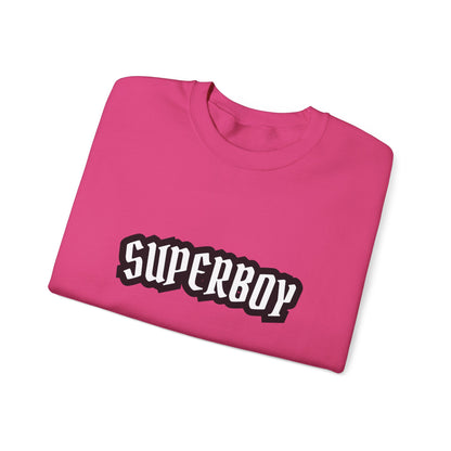 Superboy Unisex Heavy Blend Sweatshirt, Cozy Gift for Teens, Perfect for Casual Outfits, Great for Birthdays, Youth Sweatshirt, Trendy Wear