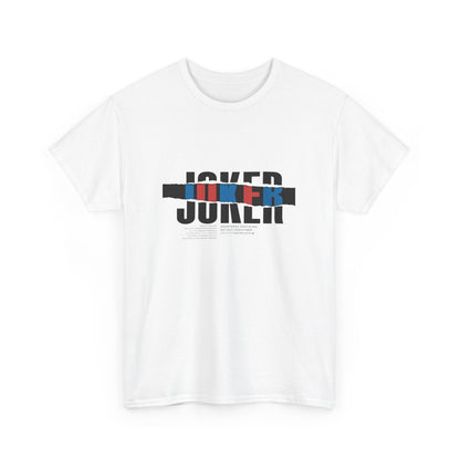Joker Graphic Tee,  Heavy Cotton Tee, Streetwear Shirt, Casual Wear Tee, Gift for Fans, Movie Merchandise