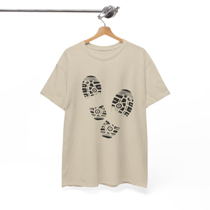 Adventure Awaits Cotton Tee, Outdoor Shirt, Travel Attire, Nature Lovers T-Shirt, Camping Apparel, Hiking Outfit