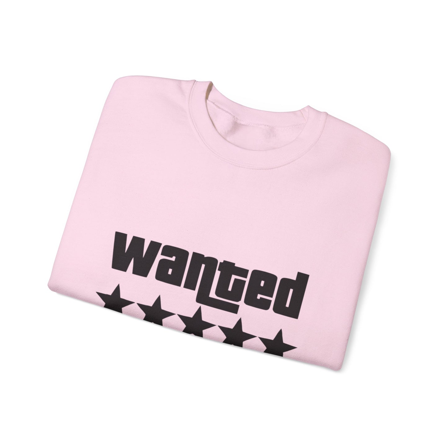 Wanted Stars Unisex Sweatshirt | Cozy Graphic Crewneck | Casual Wear, Unique Gift, Streetwear, Fashion Statement, Holiday Apparel