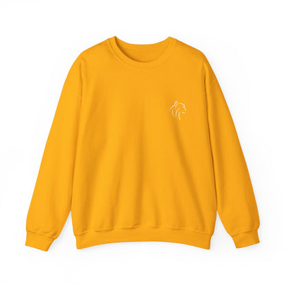 Women's Crewneck Sweatshirt, Cozy Pullover, Gift for Animal Lovers, Casual Wear, Stylish Outfit