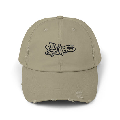 Distressed Cap with Graffiti Design | Trendy Unisex Hat for Everyday Style, Gift for Friends, Casual Wear, Streetwear, Summer Accessory