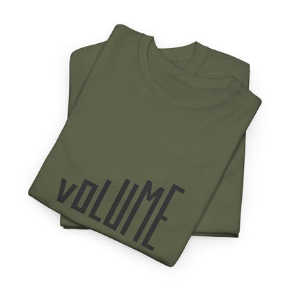 Volume Graphic Tee | Cotton T-Shirt for Music Lovers, Concerts, Gift Idea, Casual Wear, Music Festival