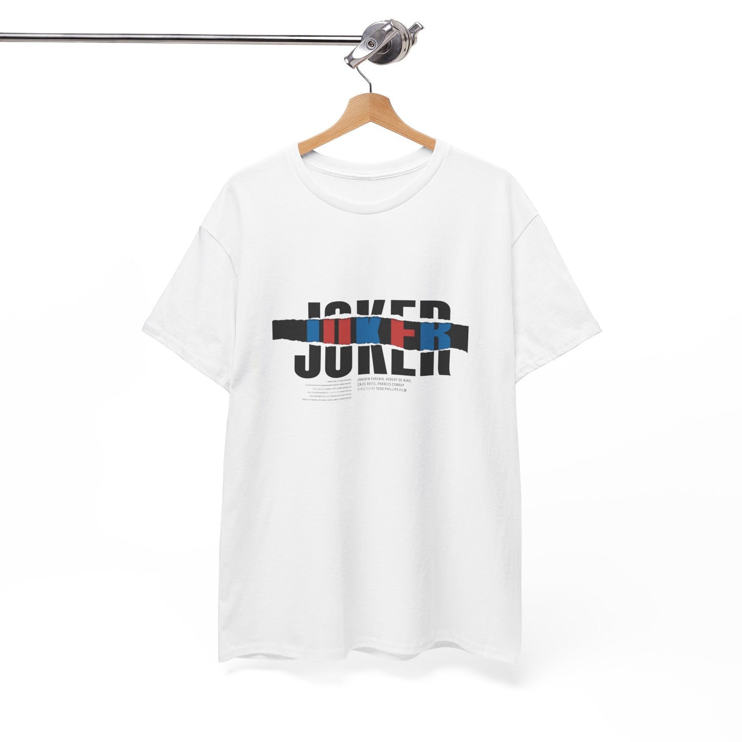 Joker Graphic Tee,  Heavy Cotton Tee, Streetwear Shirt, Casual Wear Tee, Gift for Fans, Movie Merchandise