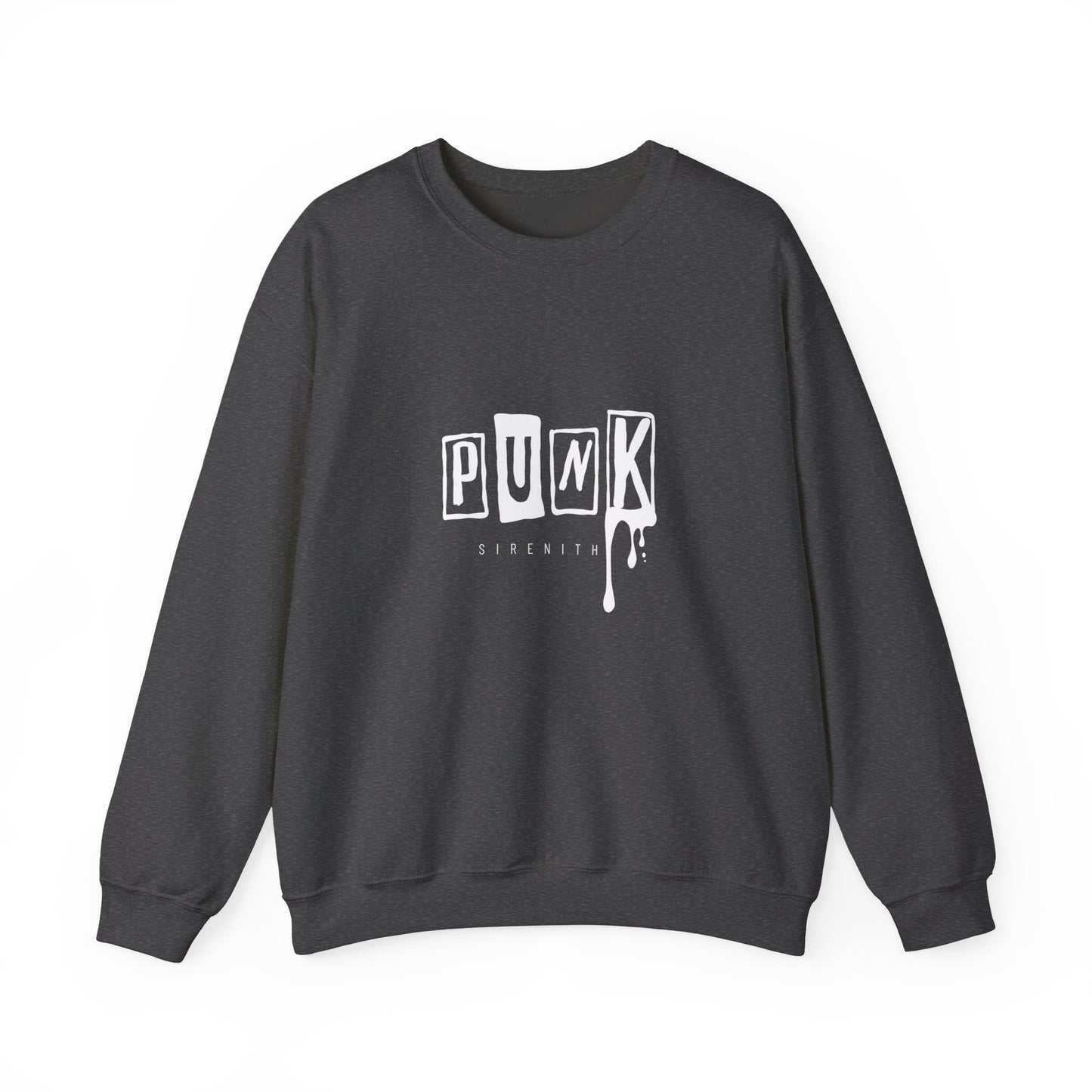 Stylish Punk Sweatshirt for Trendsetters, Casual Streetwear, Gift for Music Lovers, Cozy Unisex Apparel, Perfect for Concerts