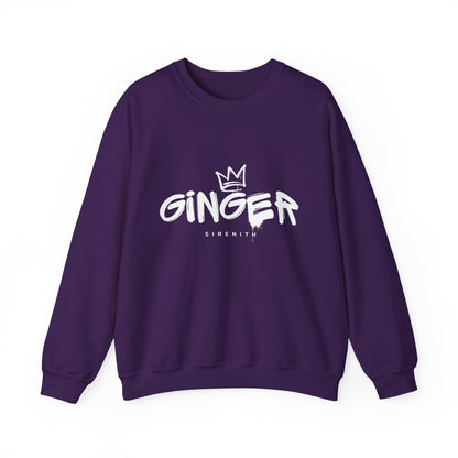 Ginger Vibes Unisex Sweatshirt | Cozy Crewneck for All Seasons, Gift for Friends, Perfect for Casual Outings, Trendy Lounge Wear