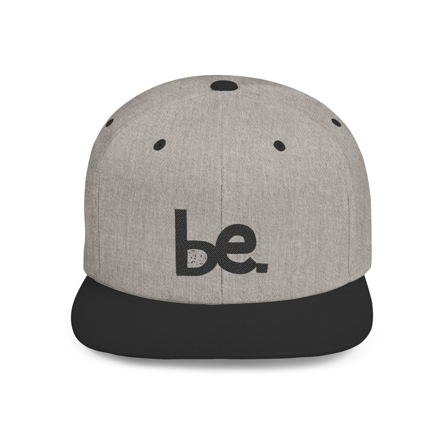 Be Bold Flat Bill Snapback Hat for Casual Style | Perfect Gift for Fashion Lovers, Streetwear, Summer, Festivals