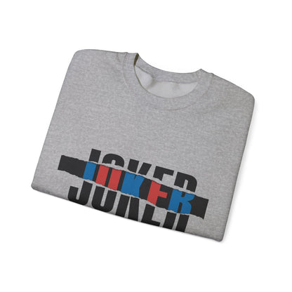 Joker Graphic Sweatshirt - Cozy Unisex Crewneck, Perfect for Casual Wear, Gifts, Movie Fans, Halloween, Streetwear