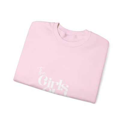 The Girls Club Crewneck Sweatshirt - Cozy Unisex Fashion, Gift for Friends, Casual Wear, Group Events, Birthday Celebrations
