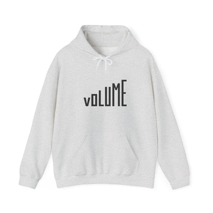 Volume Graphic Unisex Hoodie, Cozy Sweatshirt, Casual Wear, Music Lover Gift, Trendy Streetwear, Lounge Hoodie
