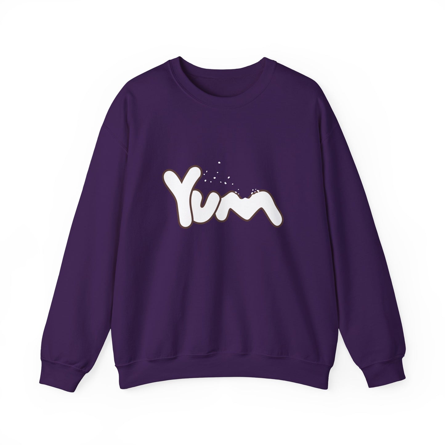 Yummy Vibes Crewneck Sweatshirt | Unisex Cool Fashion Gift, Cozy Loungewear, Foodie Apparel, Fun Kitchen Wear, Casual Everyday Style