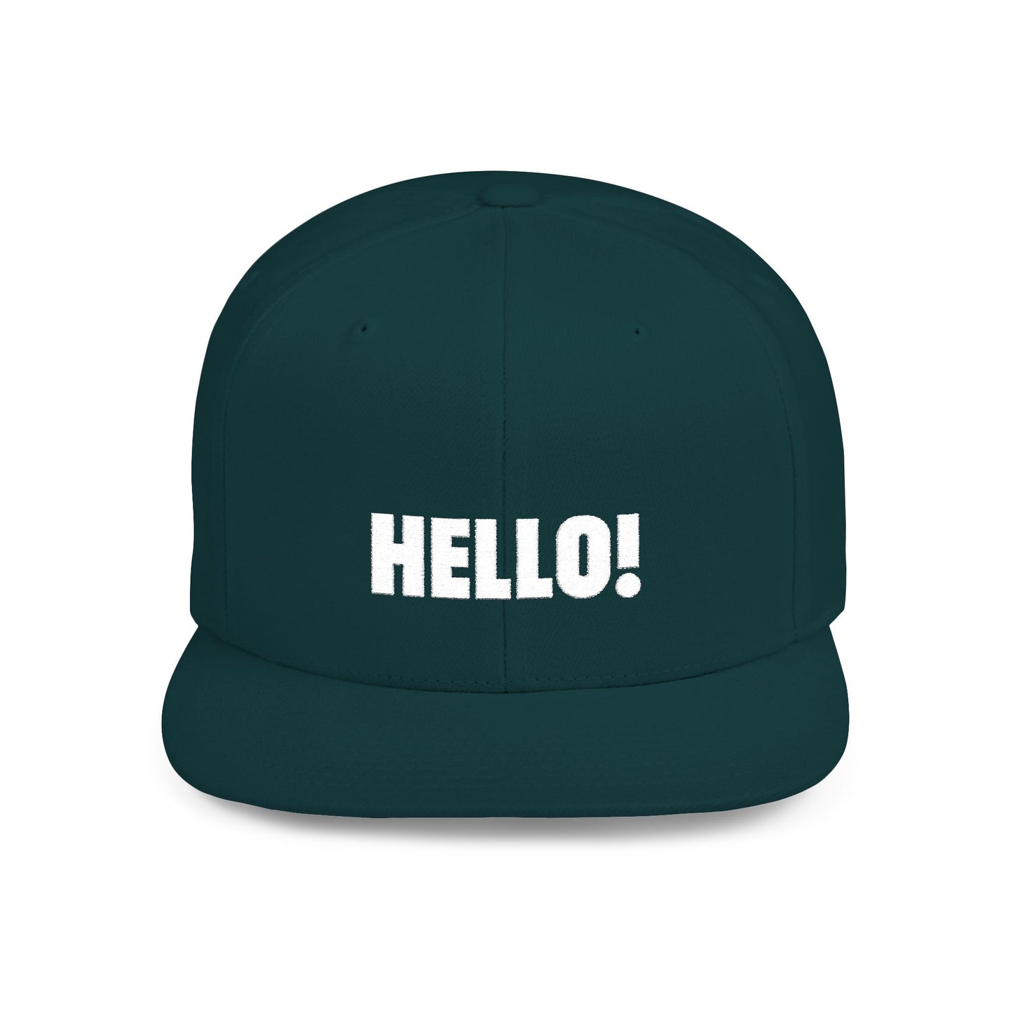 Flat Bill Snapback