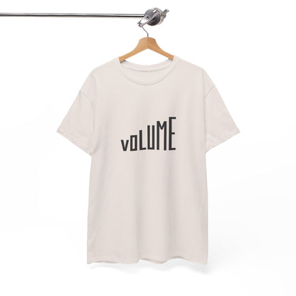 Volume Graphic Tee | Cotton T-Shirt for Music Lovers, Concerts, Gift Idea, Casual Wear, Music Festival