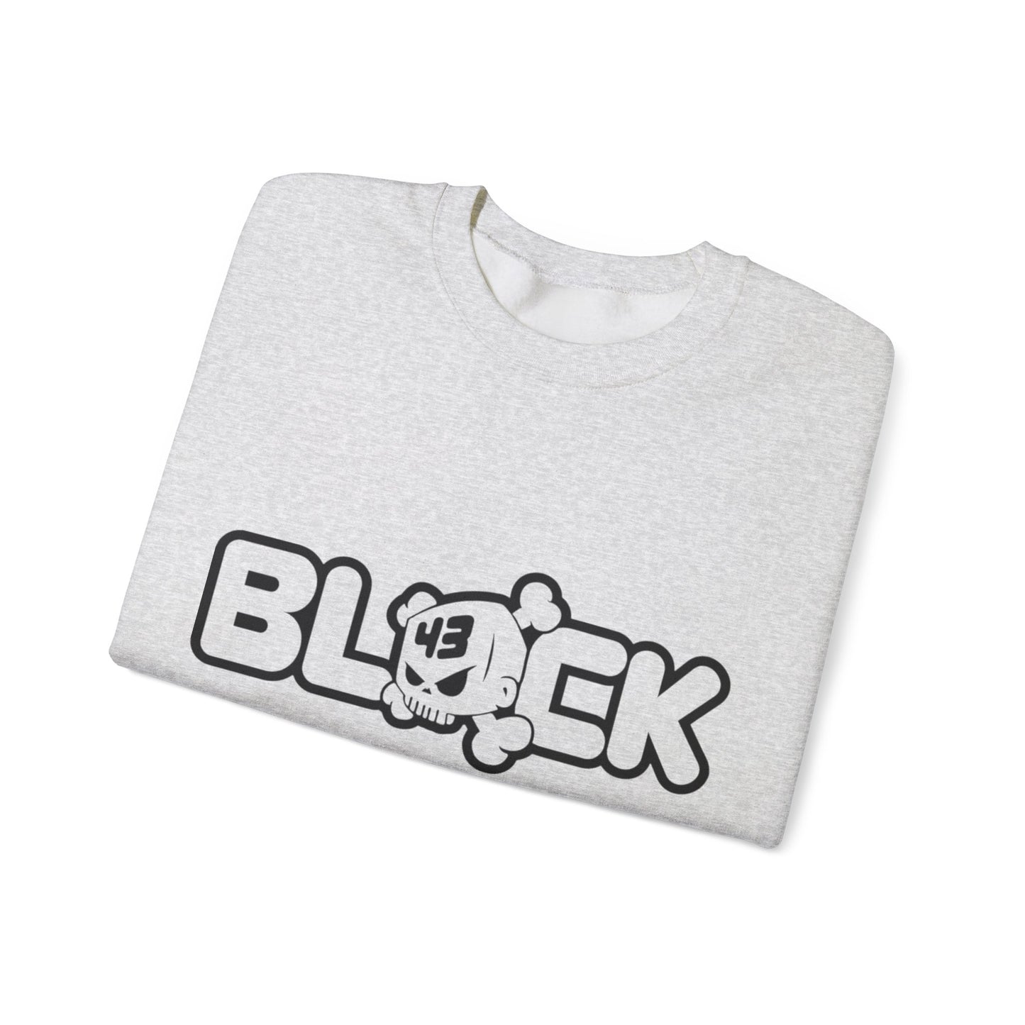 Stylish Unisex Crewneck Sweatshirt - Trendy Block Design, Cozy Winter Apparel, Perfect for Casual Outings, Gift for Friends