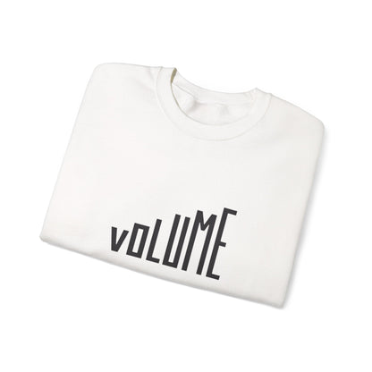Volume Graphic Unisex Crewneck Sweatshirt - Cozy Casual Wear, Music Lover Gift, Festival Attire, Comfortable Everyday Style, Trendy