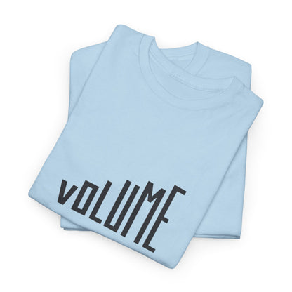 Volume Graphic Tee | Cotton T-Shirt for Music Lovers, Concerts, Gift Idea, Casual Wear, Music Festival