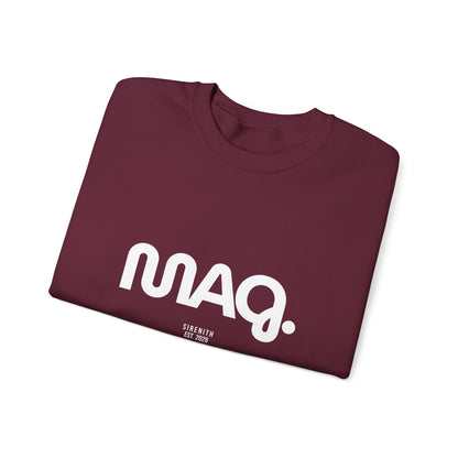Stylish Unisex Crewneck Sweatshirt with Trendy 'MAQ' Design, Casual Wear, Gift for Him/Her, Cozy Fashion, Everyday Comfort