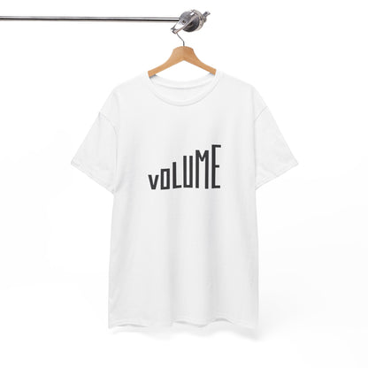 Volume Graphic Heavy Cotton Tee, Music Lover Tee, Casual Tees, Gift for Musicians, Music Festival Shirt