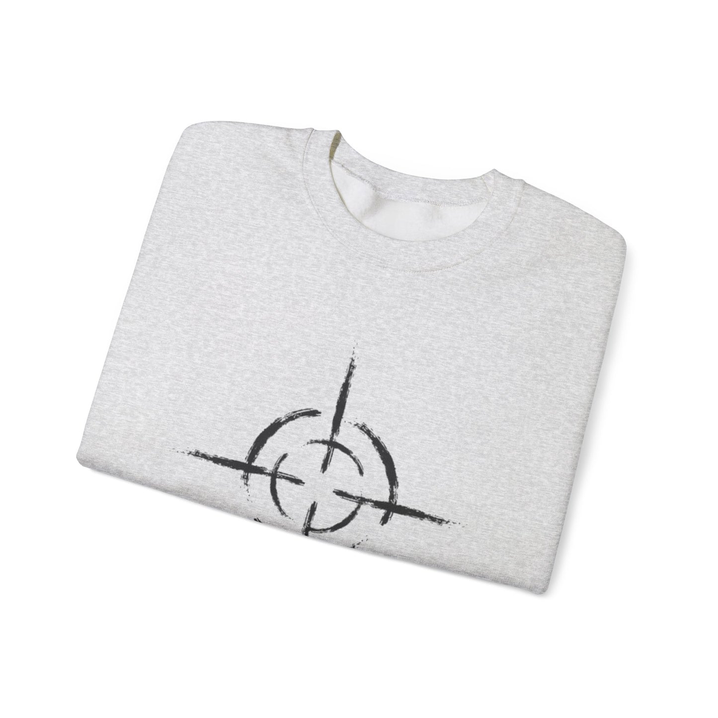 Target Design Unisex Sweatshirt with Comfort and Style