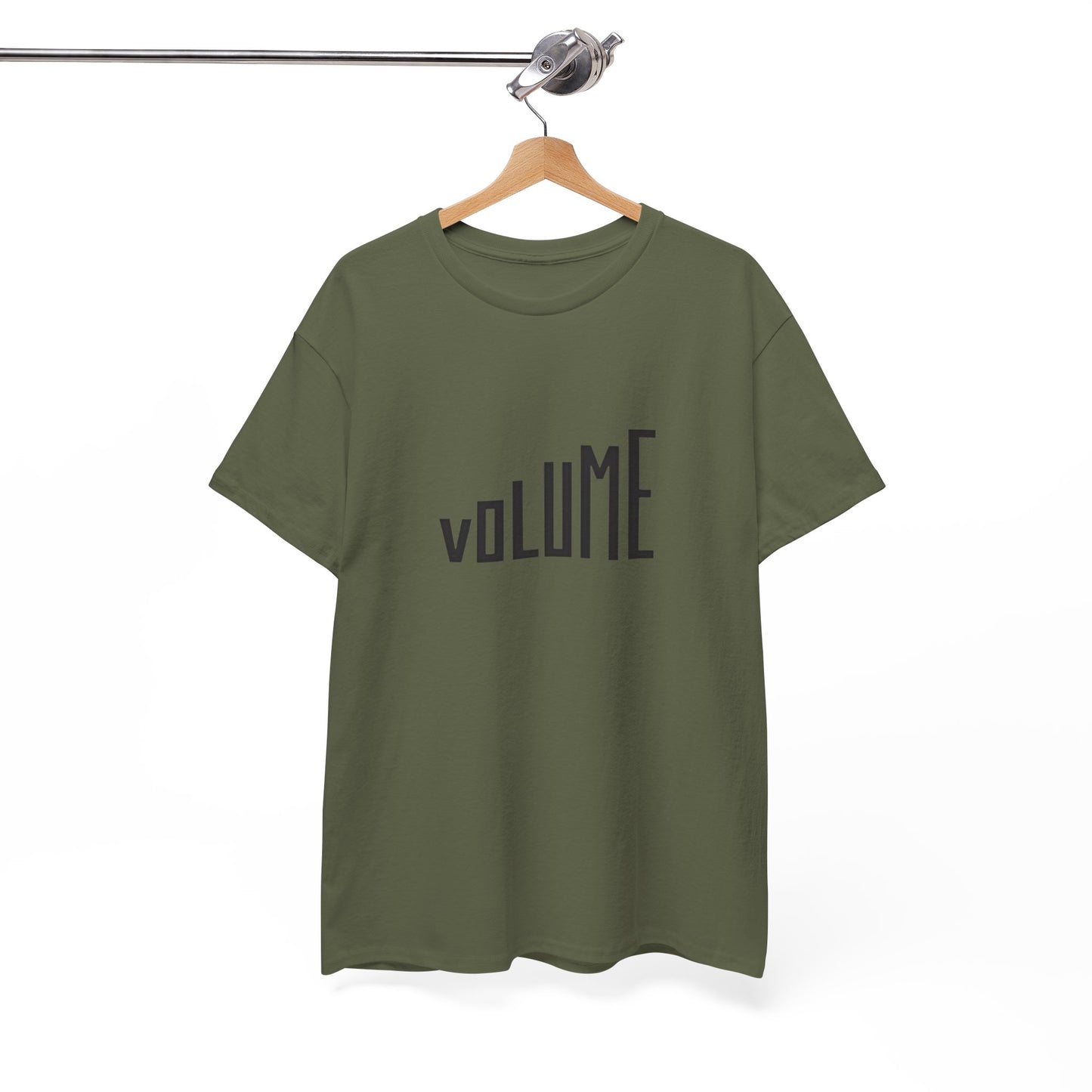 Volume Graphic Heavy Cotton Tee, Music Lover Tee, Casual Tees, Gift for Musicians, Music Festival Shirt