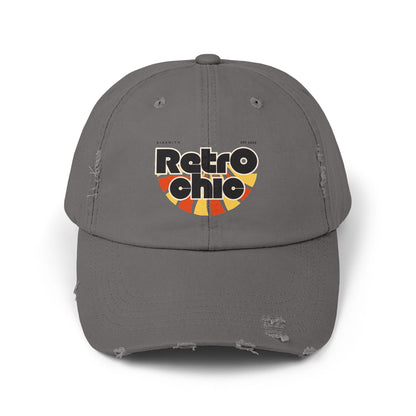 Retro Ohio Distressed Cap, Vintage Dad Hat, Unisex Fashion Accessory, Casual Summer Wear, Great Gift Idea