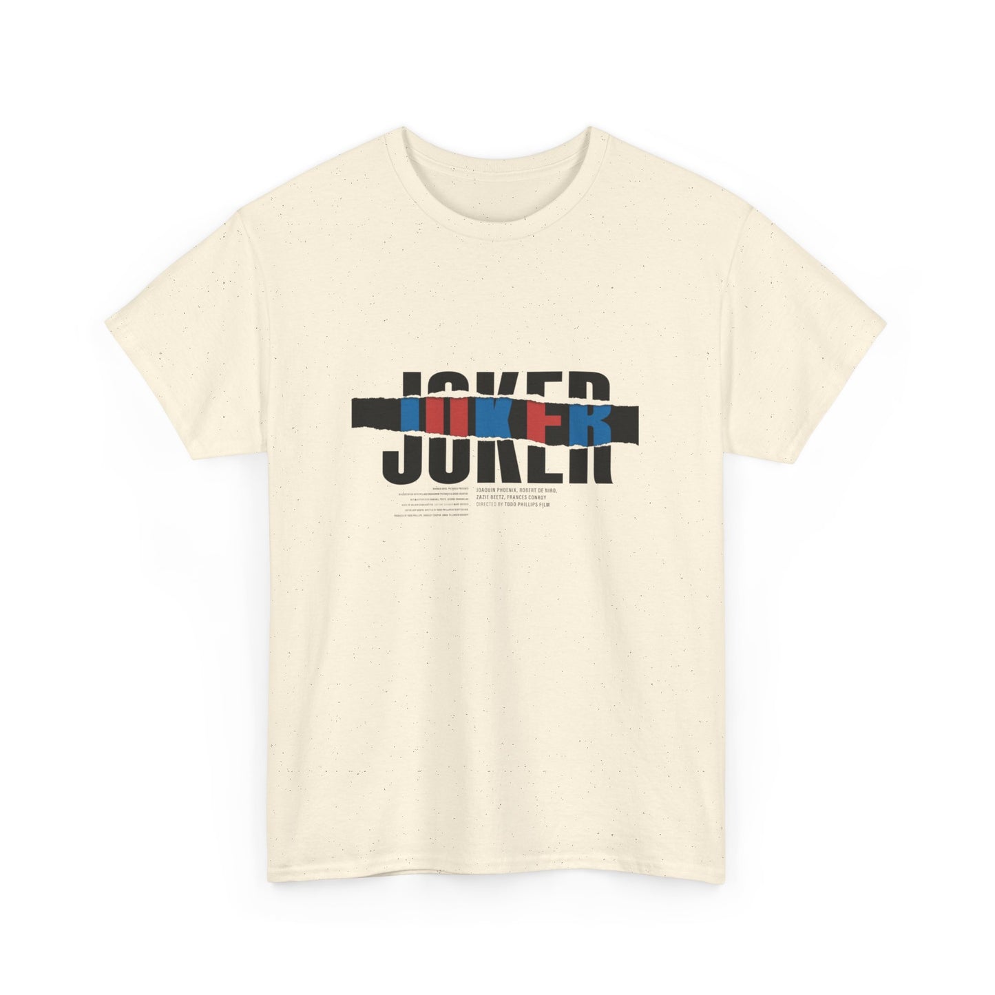 Joker Graphic Tee,  Heavy Cotton Tee, Streetwear Shirt, Casual Wear Tee, Gift for Fans, Movie Merchandise