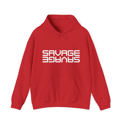 Savage Unisex Heavy Blend Hoodie, Comfortable Streetwear, Trendy Hoodie Gift, Casual Style, Graphic Sweatshirt for Everyday Wear