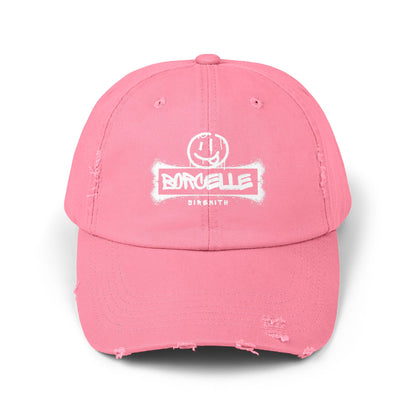 Distressed Cap with Fun Design, Casual Hat, Unisex Headwear, Trendy Accessory, Perfect Gift for All Occasions, Fun Statement Hat