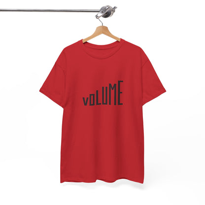Volume Graphic Heavy Cotton Tee, Music Lover Tee, Casual Tees, Gift for Musicians, Music Festival Shirt