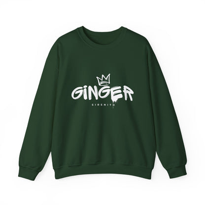 Ginger Vibes Unisex Sweatshirt | Cozy Crewneck for All Seasons, Gift for Friends, Perfect for Casual Outings, Trendy Lounge Wear