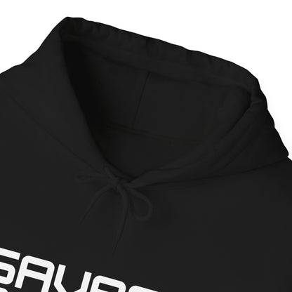 Savage Unisex Heavy Blend Hoodie, Comfortable Streetwear, Trendy Hoodie Gift, Casual Style, Graphic Sweatshirt for Everyday Wear