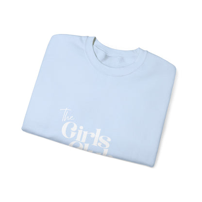 The Girls Club Crewneck Sweatshirt - Cozy Unisex Fashion, Gift for Friends, Casual Wear, Group Events, Birthday Celebrations