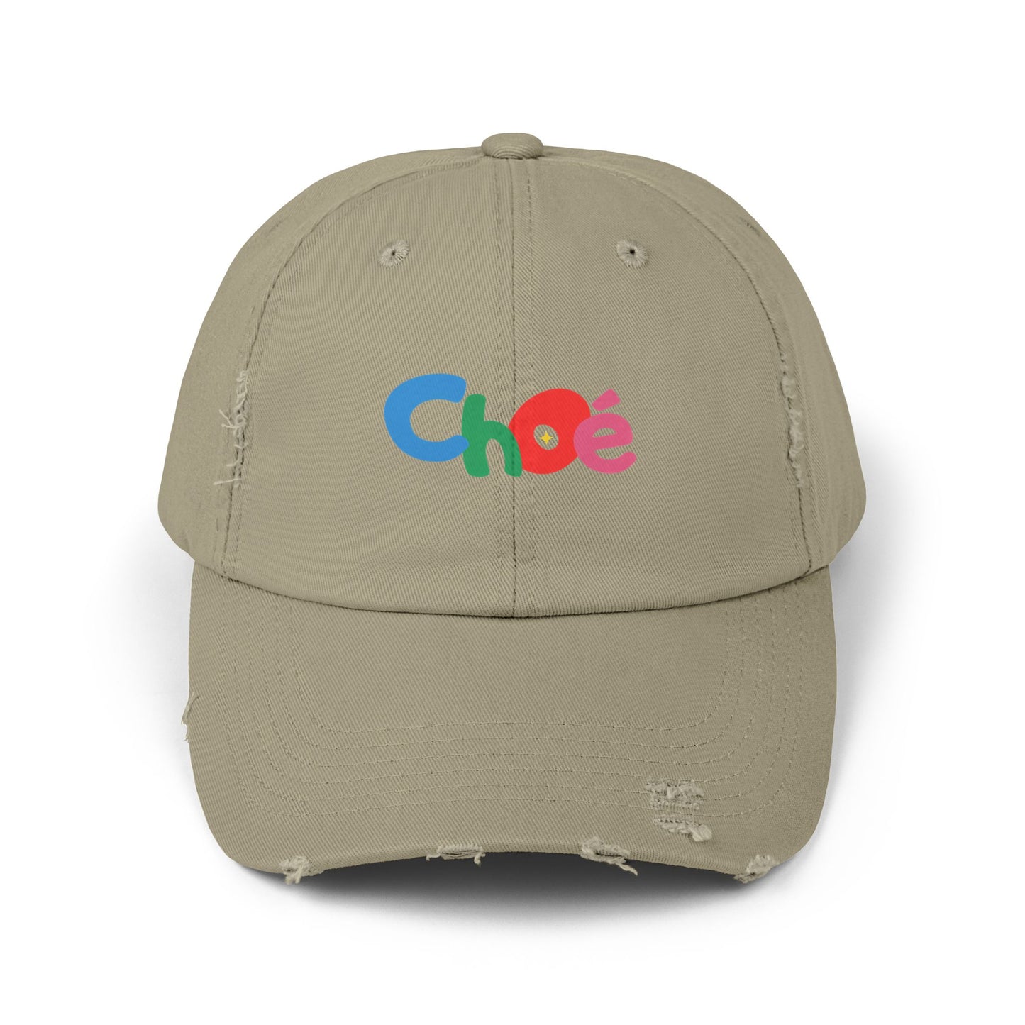 Colorful Distressed Cap for Trendy Vibes, Perfect for Casual Outings, Gifts for Friends, Summer Festivals, and Everyday Wear
