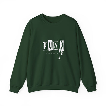 Stylish Punk Sweatshirt for Trendsetters, Casual Streetwear, Gift for Music Lovers, Cozy Unisex Apparel, Perfect for Concerts