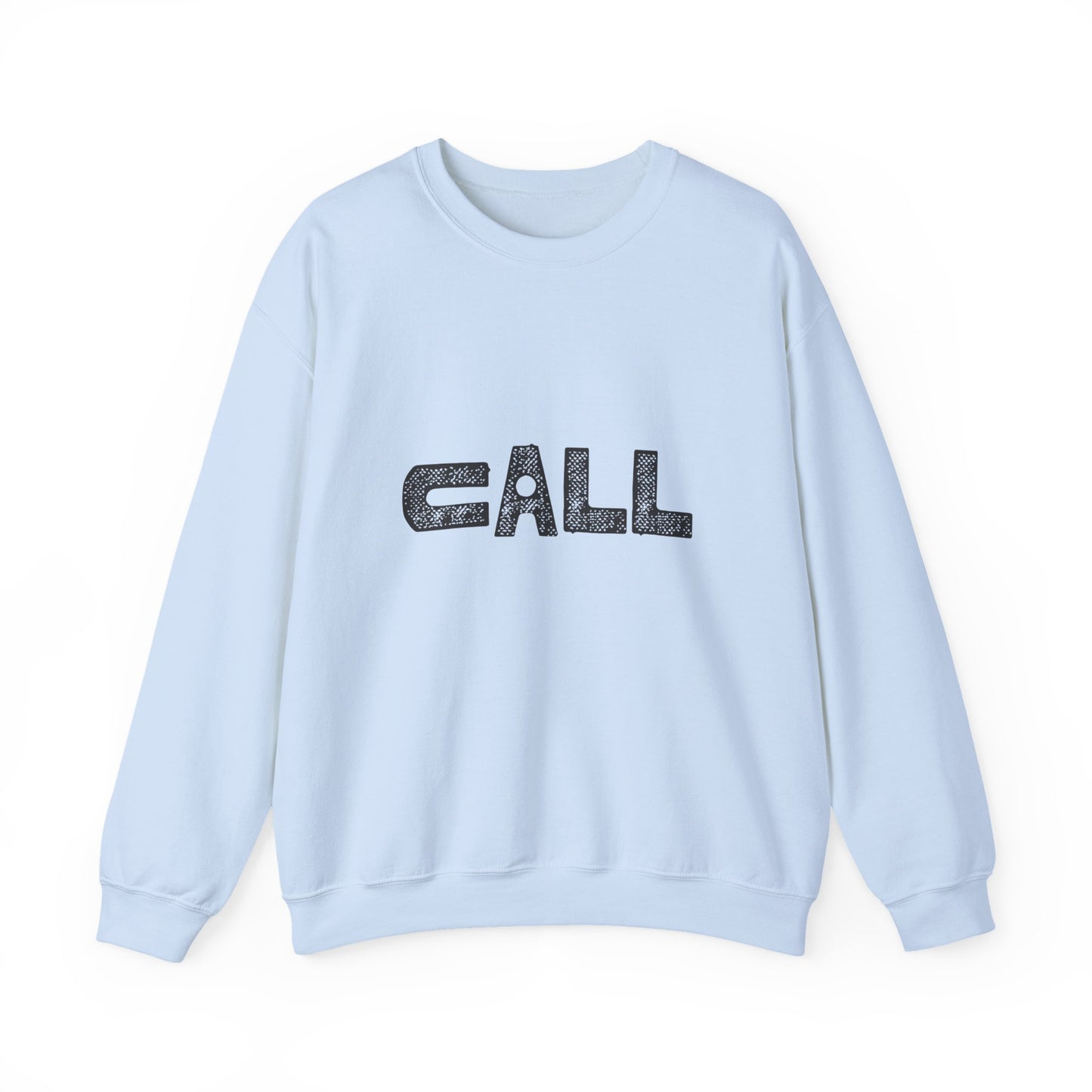 Call Graphic Unisex Crewneck Sweatshirt, Cozy Apparel, Casual Wear, Everyday Style, Gift for Friends