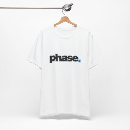 Stylish T-Shirt with 'phase.' Design, Casual Tee, Graphic Tee, Streetwear, Gift for Her, Gift for Him