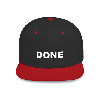 Flat Bill Snapback