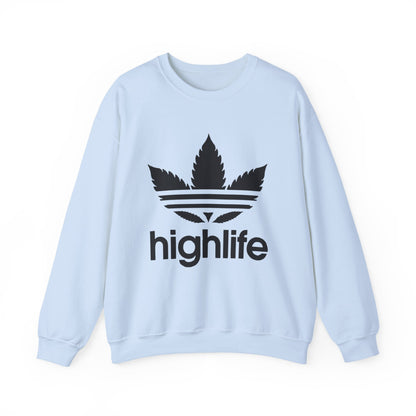 Highlife Crewneck Sweatshirt | Unisex Heavy Blend, Cozy Streetwear, Casual Outfit, Gift for Him/Her, Trendy Apparel