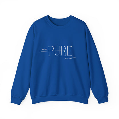 Minimalist Pure Crewneck Sweatshirt for Comfort and Style, Cozy Gift for Friends, Casual Wear, Everyday Comfort, Ideal for Relaxation