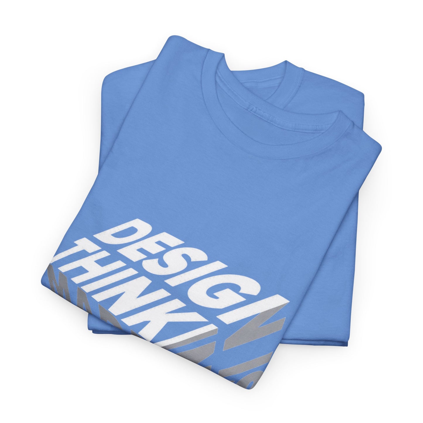 Design Thinking  Heavy Cotton Tee, Casual Graphic Tees, Gift for Designers, Cool Everyday Wear, Unique Art Shirt, Trendy Fashion Top