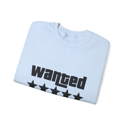 Wanted Stars Unisex Sweatshirt | Cozy Graphic Crewneck | Casual Wear, Unique Gift, Streetwear, Fashion Statement, Holiday Apparel