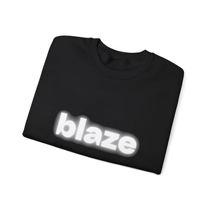 Cozy Unisex Crewneck Sweatshirt - Blaze Design, Comfortable Layering, Gift for Her/Him, Casual Wear, Fall/Winter Essential, Relaxed Fashion