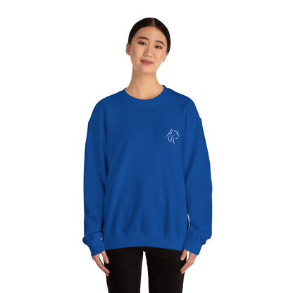 Women's Crewneck Sweatshirt, Cozy Pullover, Gift for Animal Lovers, Casual Wear, Stylish Outfit