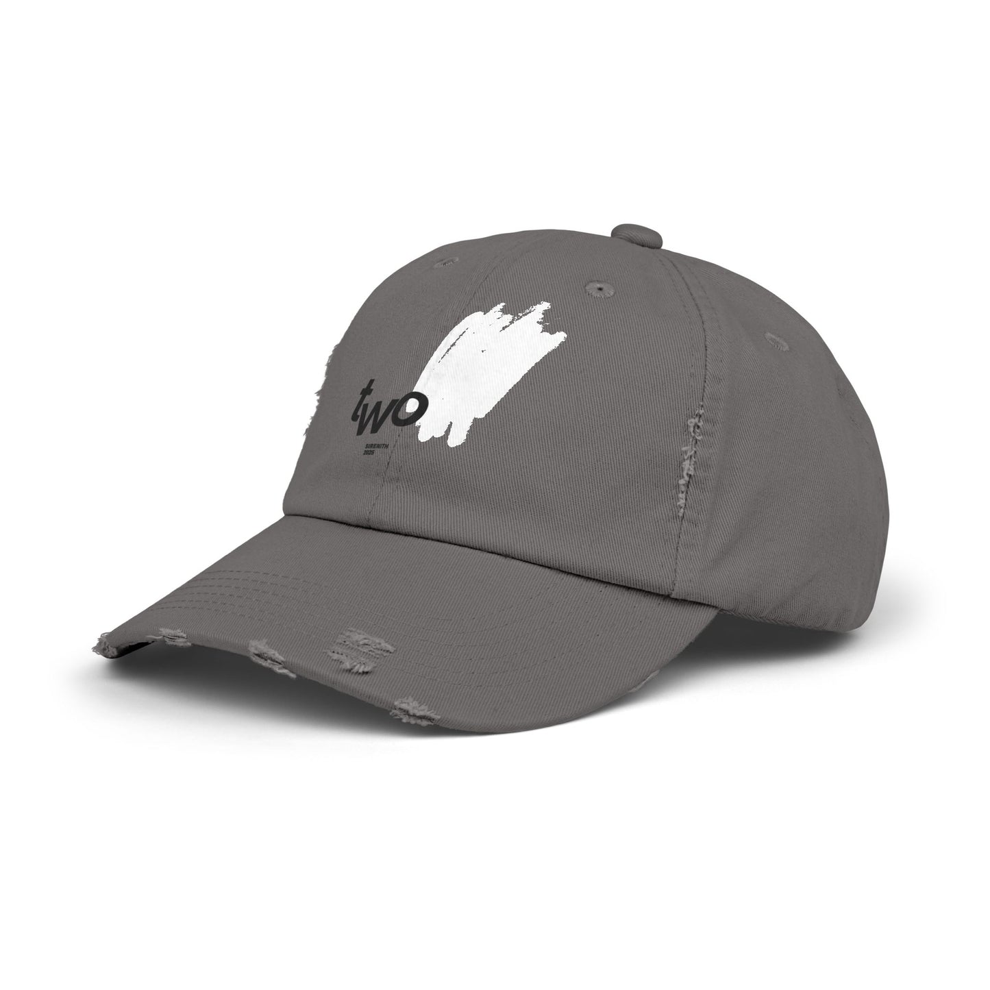 Unisex Distressed Cap with Unique Artwork - Trendy Casual Hat for Everyday Wear, Gift for Him or Her, Stylish Accessory for Summer