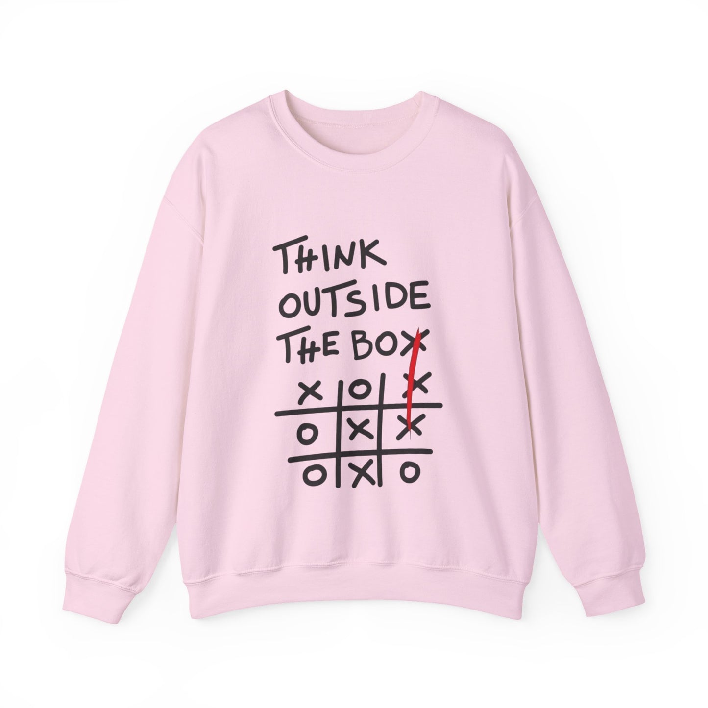 Creative Thinking Sweatshirt, Gift for Entrepreneurs, Cozy Crewneck, Motivational Apparel, Perfect for Casual Days