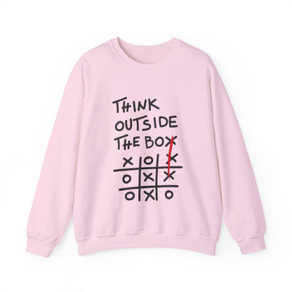 Creative Thinking Sweatshirt, Gift for Entrepreneurs, Cozy Crewneck, Motivational Apparel, Perfect for Casual Days