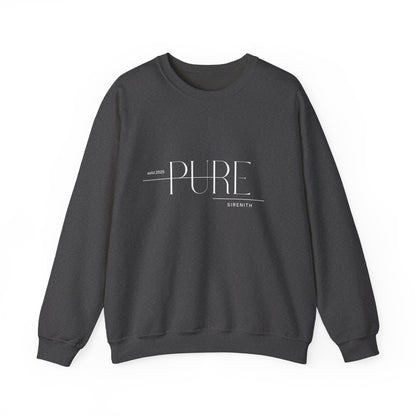 Minimalist Pure Crewneck Sweatshirt for Comfort and Style, Cozy Gift for Friends, Casual Wear, Everyday Comfort, Ideal for Relaxation